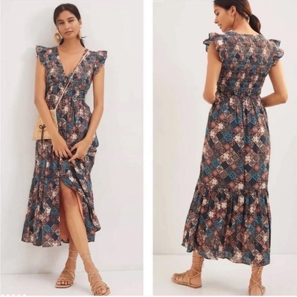 Anthropologie The Peregrine Midi dress
